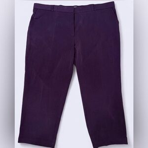 Avenue Purple Women's Trousers